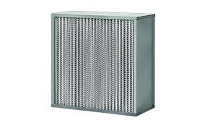 HEPA filter with aluminum separators