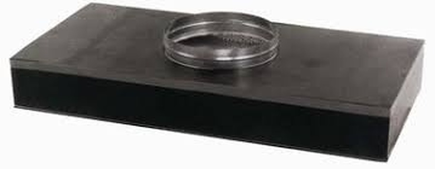 Ducted HEPA terminal module with round duct collar