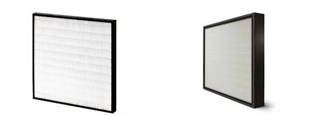 Mini-pleat panel filters in 2-inch and 4-inch depths