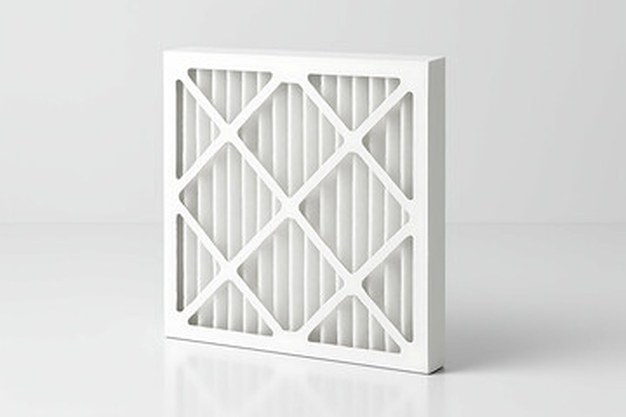 Pleated panel filter